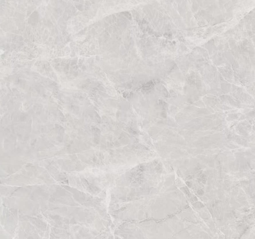 Silver grey ceramic surface with a smooth tonal shift.